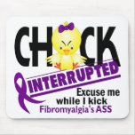 Fibromyalgia Chick Interrupted 2 mousepads