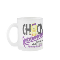Fibromyalgia Chick Interrupted 2 Coffee Mug