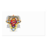 Fibromyalgia Cross & Heart business cards