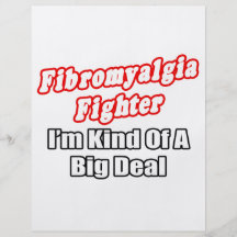 Fibromyalgia Fighter...Big Deal Flyer Design