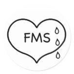 Fibromyalgia Humaneness Campaign Stickers