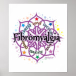 Fibromyalgia Lotus posters