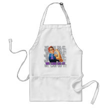 Fibromyalgia Rosie WE CAN DO IT Aprons