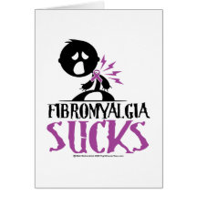 Fibromyalgia Sucks Greeting Cards