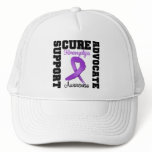 Fibromyalgia Support Advocate Cure Trucker Hat