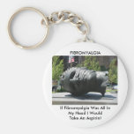Fibromyalgia-Take Aspirin Keychain