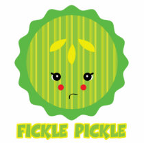 fickle pickle acrylic cut out
