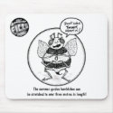 FICTS "Bee Stretching" Mousepad