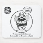 FICTS "Bee Stretching" Mousepad