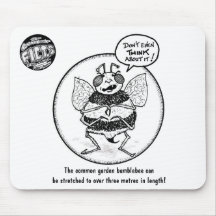 FICTS "Bee Stretching" Mousepad