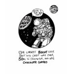 FICTS "Biscuit In Space" Ladies T-Shirt