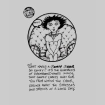 FICTS "Comfy Chair" Ladies Babydoll T-Shirt