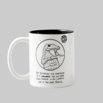 FICTS "Crocodile Lottery" 2-Tone Mug