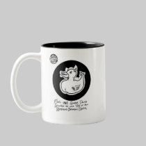 FICTS "Death Duck" 2-Tone Mug
