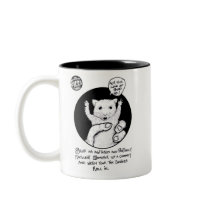 FICTS "Hamster Savings" 2-Tone Mug