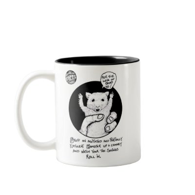 FICTS "Hamster Savings" 2-Tone Mug by hokusbloke