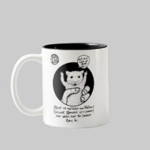 FICTS "Hamster Savings" 2-Tone Mug
