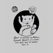 FICTS "Hamster Savings" Ladies Babydoll T-Shirt