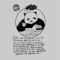 FICTS "Panda Rage" Ladies T-Shirt