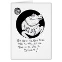 FICTS "Slutty Frog" Birthday Card