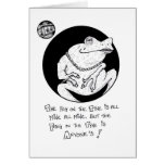 FICTS "Slutty Frog" Birthday Card