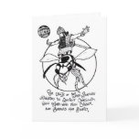 FICTS "Wasp-Surfing" Birthday Card