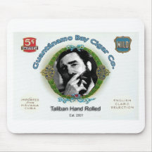 Fidel Castro Guantanamo Bay Cuba Cigar Company Mouse Mat
