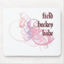 Field Hockey Babe Mouse Pads