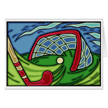 Field Hockey Greeting Cards