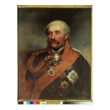 Field Marshal Prince Von Blucher  c.1816 Post Card