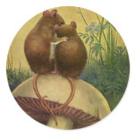 Field Mice in Love stickers