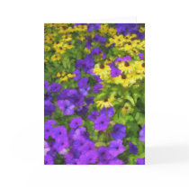 Field of Colours Greeting Card