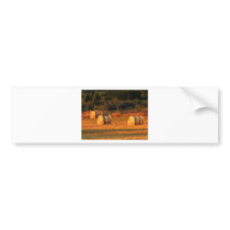 Field of hay bumper stickers