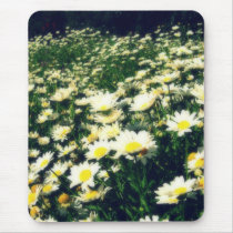 Field of little flowers mouse pad