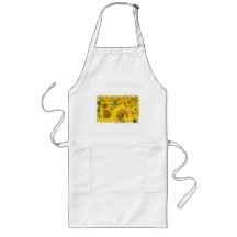 Field of Sunflowers Apron