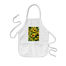 Field of Sunflowers Apron