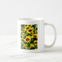 Field of Sunflowers Coffee Mug
