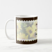 Field of Sunflowers Wedding Favours Coffee Mug