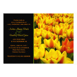 Field of Tulips Wedding Invitation