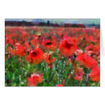 Field Poppies cards