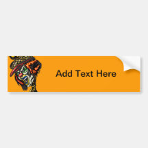 Fiendish Evil Clown Bumper Stickers
