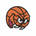 Fierce Angry Basketball embroidered shirts