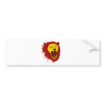 Fierce Lion bumper stickers
