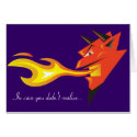 Fiery Devil's Head "In case you didn't realise..." cards