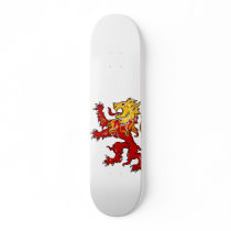 Fiery Lion Rampant skateboard