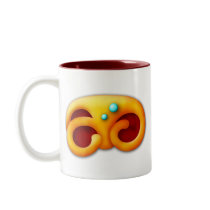 Fiery Maya Jaguar Claw Mug