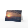 'Fiery Sunrise' Blank Greeting Card