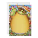 Fiesta Party Inviations Fiesta Stationery invitations