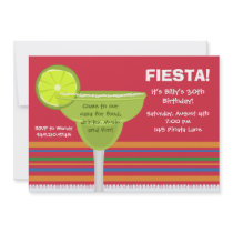 Fiesta Party Invitation w/matching Envelopes