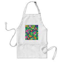 Fiesta Party Sombrero Limes Guitar Maraca Saguaro Aprons